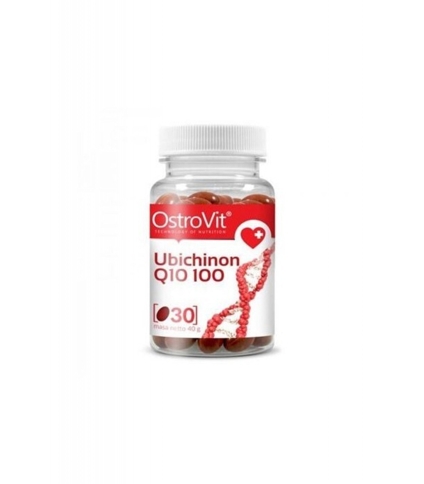 OstroVit - CoQ10 / Ubichinon 100 mg / 30softgels