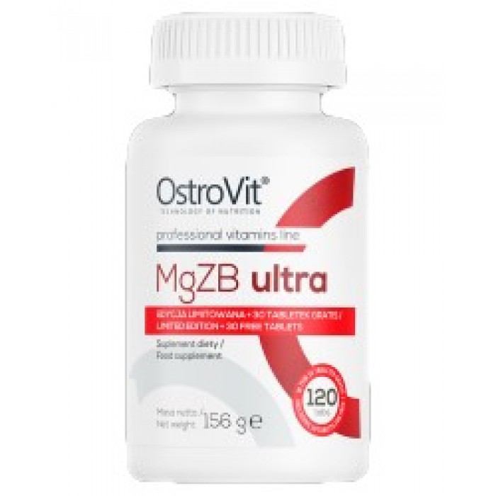 OstroVit - MgZB Ultra / ZMA / 120tabs.