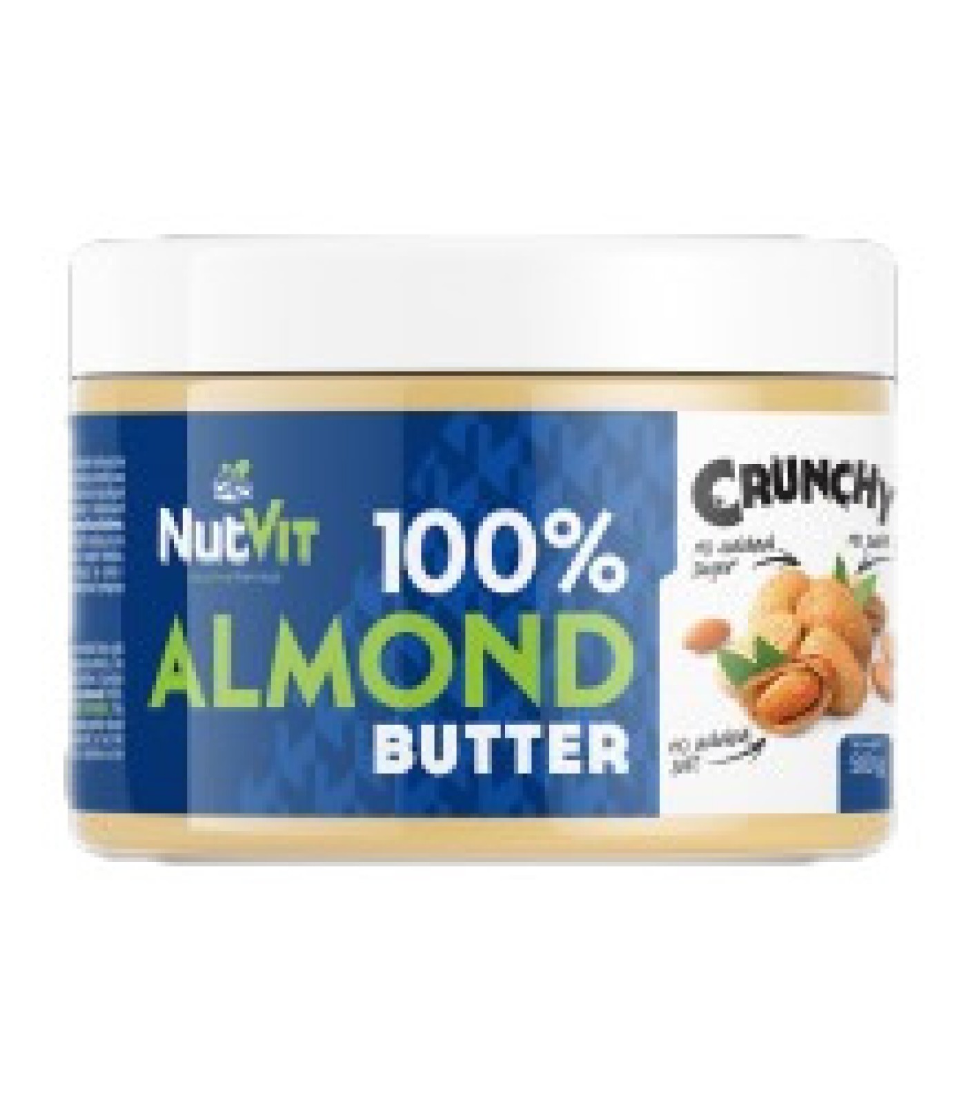 OstroVit - 100% Almond Butter Crunchy / 500 gr