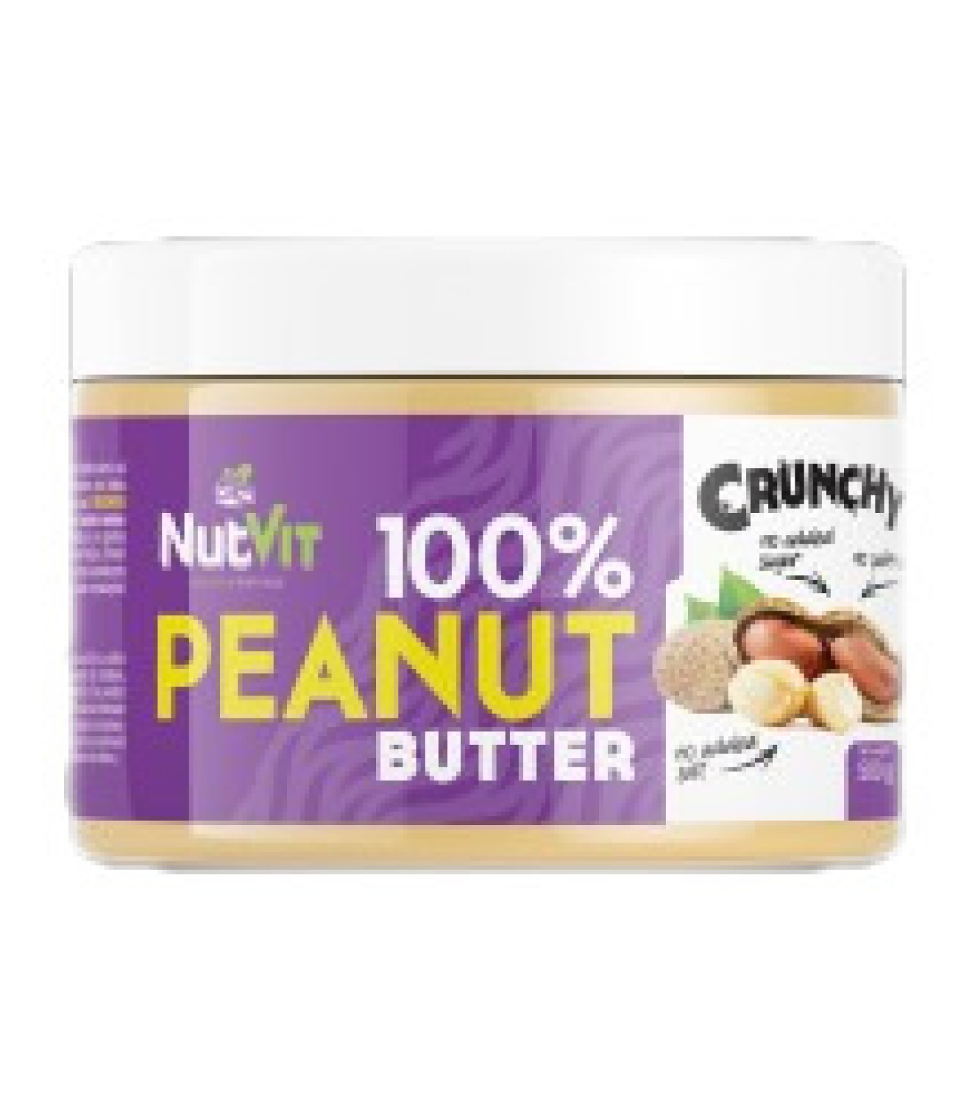 OstroVit - 100% Peanut Butter Crunchy / 500 gr