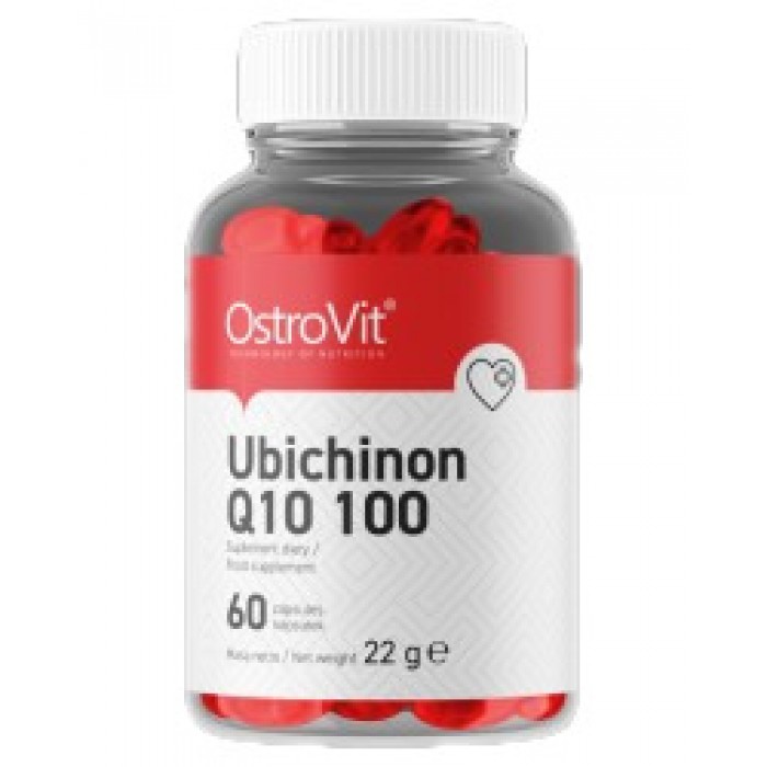 OstroVit - CoQ10 / Ubichinon 100 mg / 60softgels