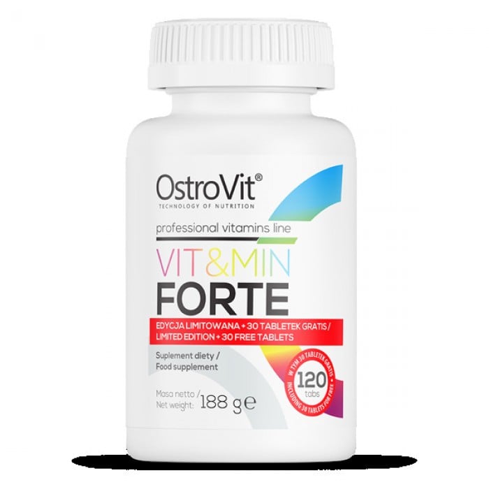 OstroVit - VIT&MIN Forte / Limited Edition / 120tabs.