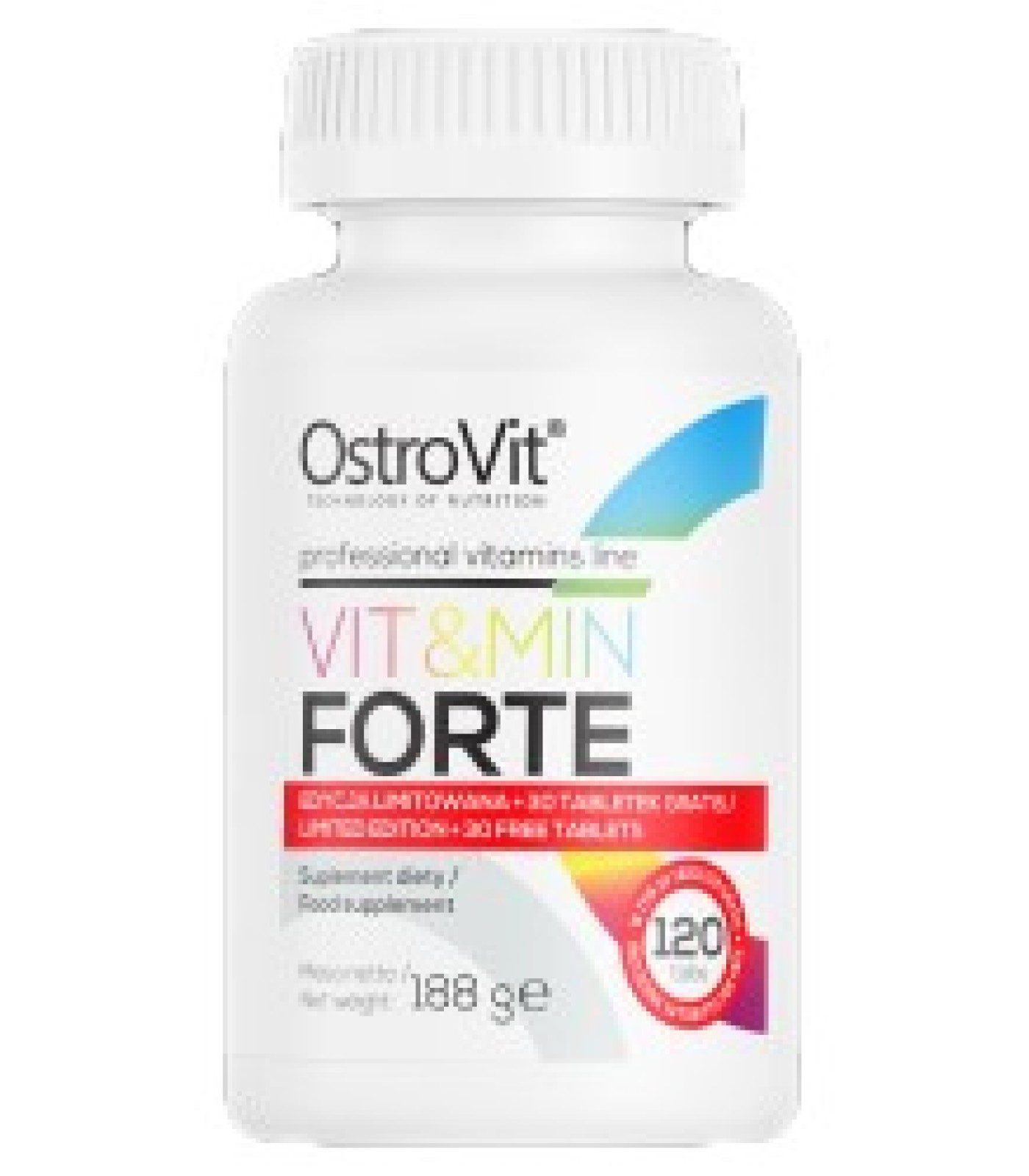 OstroVit - VIT&MIN Forte / Limited Edition / 120tabs.