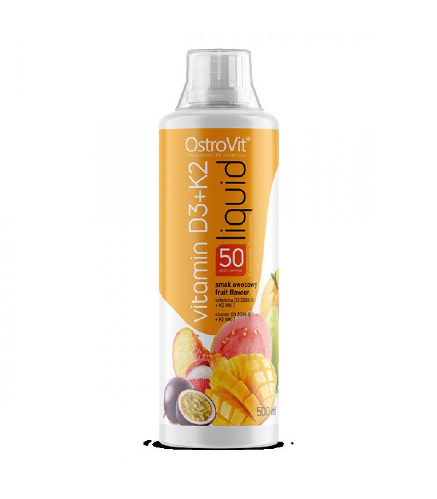 OstroVit - Vitamin D3 + K2 Liquid / 500ml.