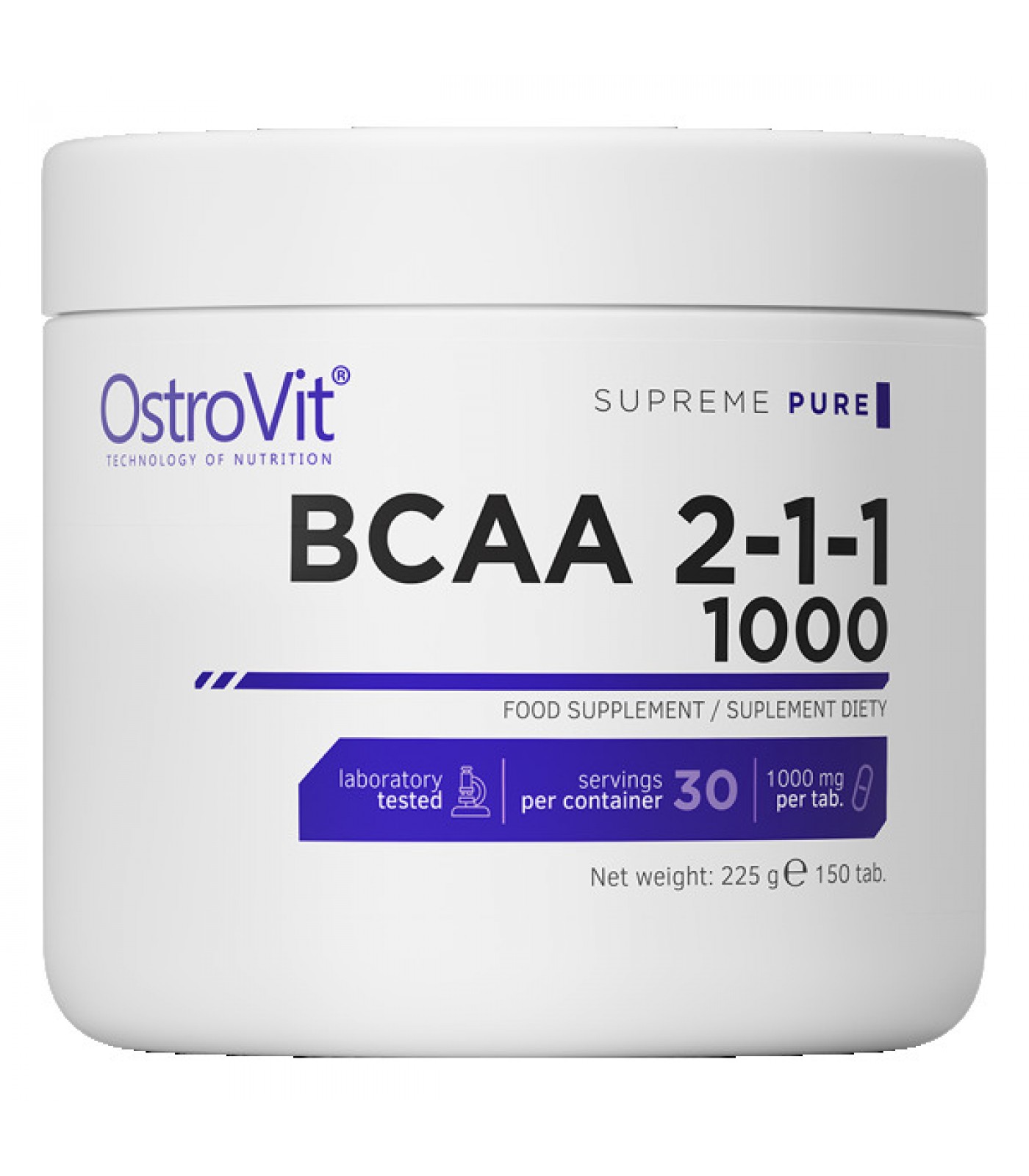 OstroVit - BCAA 2:1:1 1000 / 150 tab