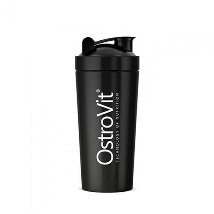 OstroVit - Metal / Steel Shaker / 750 ml / Black