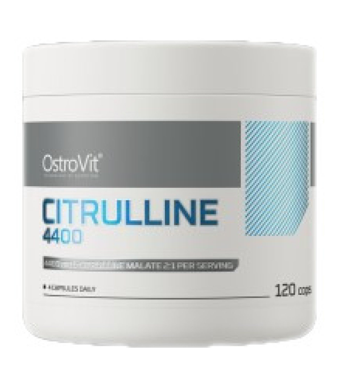 OstroVit - Citrulline 4400 | Citrulline Malate Caps / 120 капсули, 30 дози