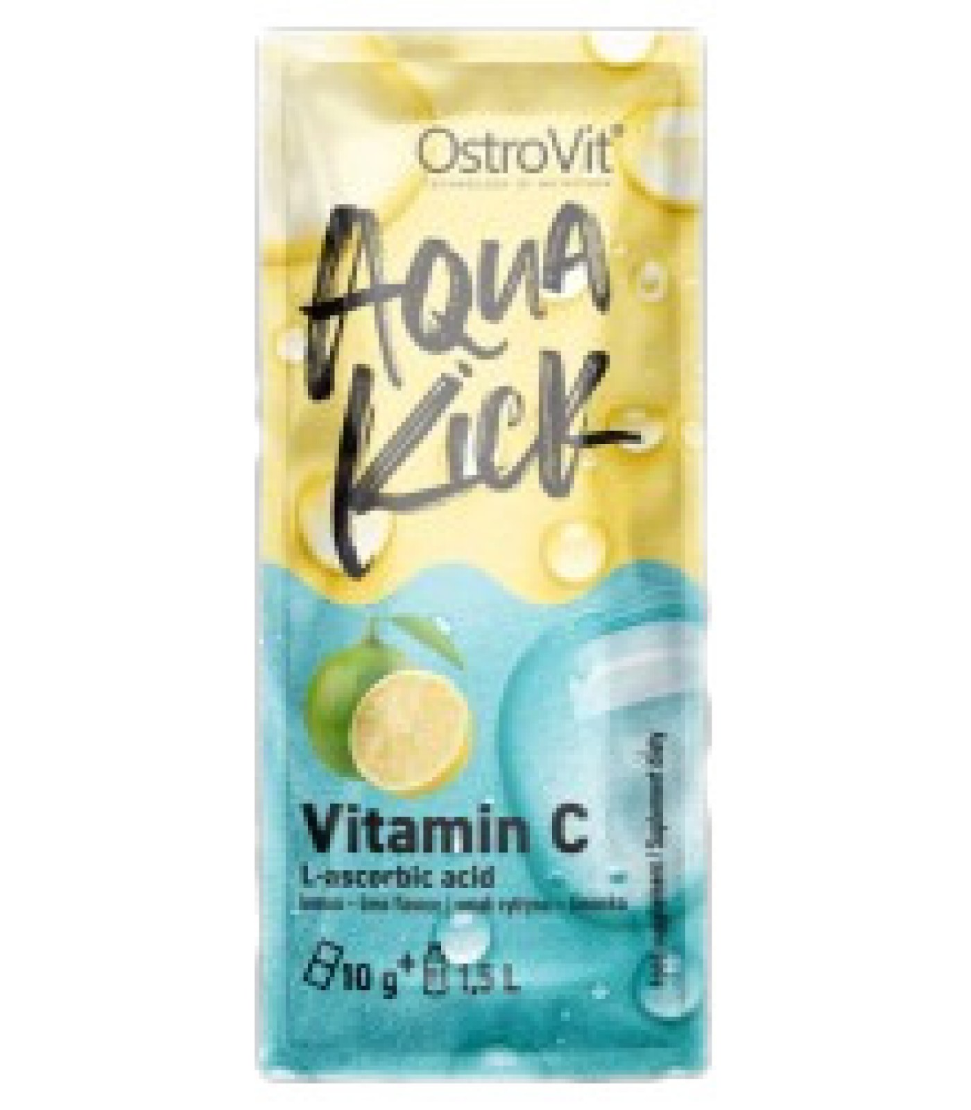 OstroVit - Aqua Kick / Advanced Hydration with Vitamin C / 10 грама