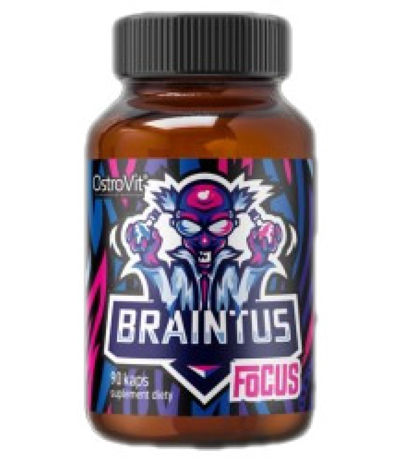 OstroVit - Braintus Focus / Gamer Series / 90 капсули, 30 дози