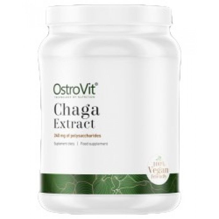 OstroVit - Chaga Extract Powder / 50 грама, 83 дози