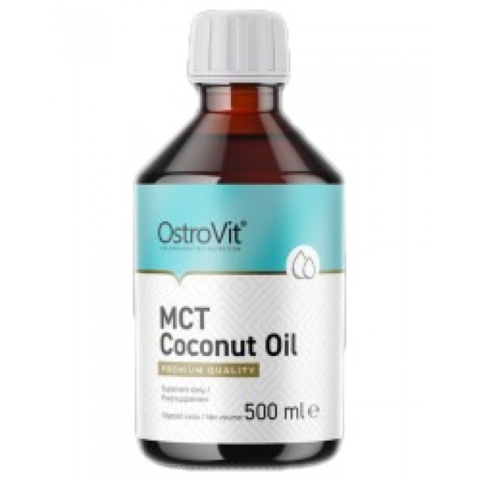 OstroVit - MCT Coconut Oil | Premium Quality C8 + C10 / 500 мл, 41 дози