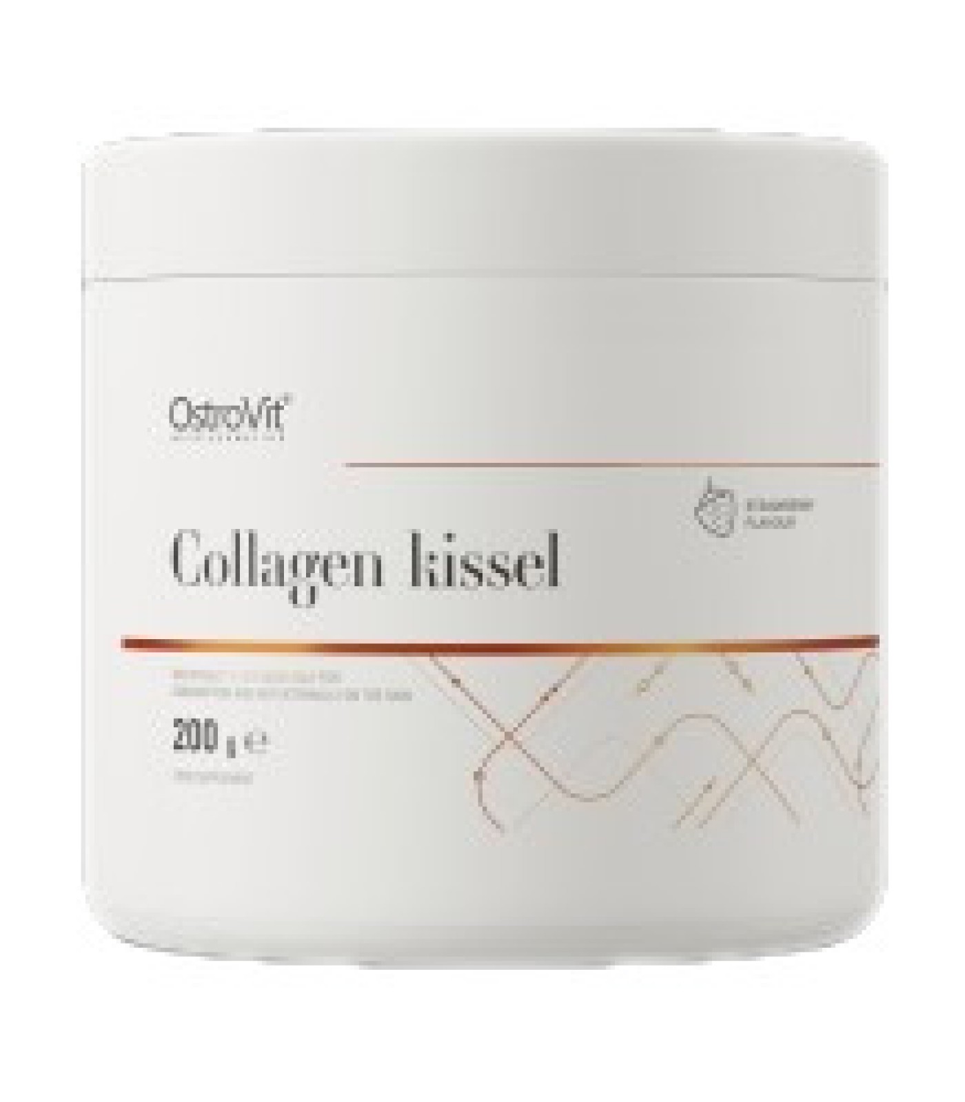 OstroVit - Collagen Kissel | Fish Collagen Peptides with Erythritol / 200 грама, 6 дози