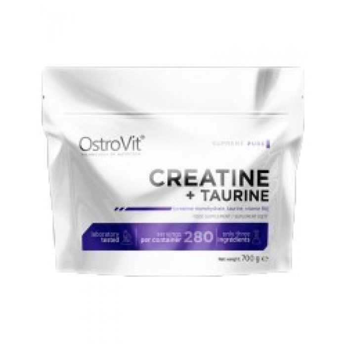 OstroVit - Creatine Monohydrate + Taurine Powder / 700 грама, 280 дози