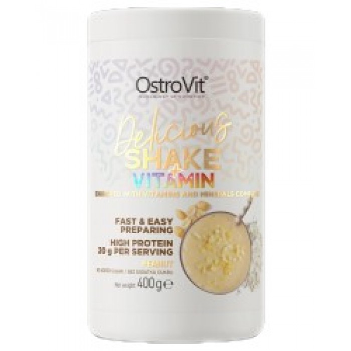 OstroVit - Delicious Shake + Vitamin / 400 грама, 8 дози