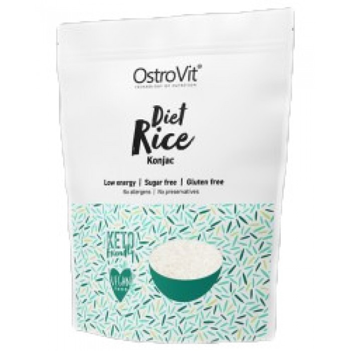 OstroVit - Diet Rice / Keto-Friendly Low-Calorie Konjac / 250 грама