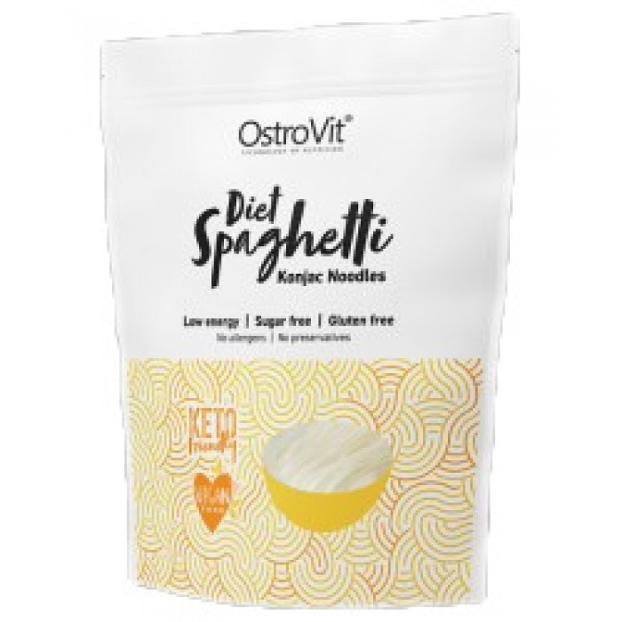 OstroVit - Diet Spaghetti / Keto-Friendly Low-Calorie Konjac Noodles / 250 грама