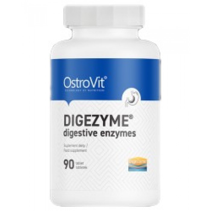 OstroVit - DigeZyme® | Digestive Enzyme Complex Patent / 90 Таблетки, 90 дози