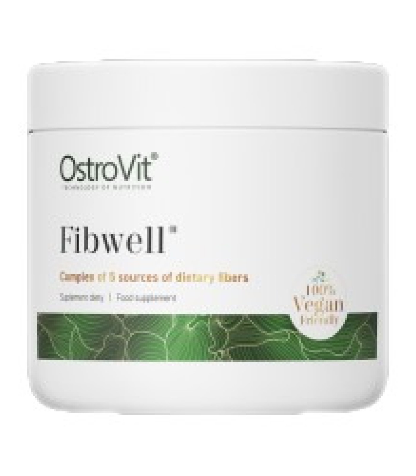 OstroVit - Fibwell® | Complex of 5 Sources of Dietary Fibers / 240 грама, 48 дози