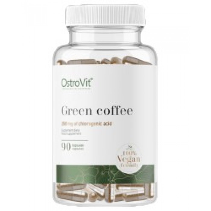 OstroVit - Green Coffee 500 mg / Vege / 90 капсули, 90 дози