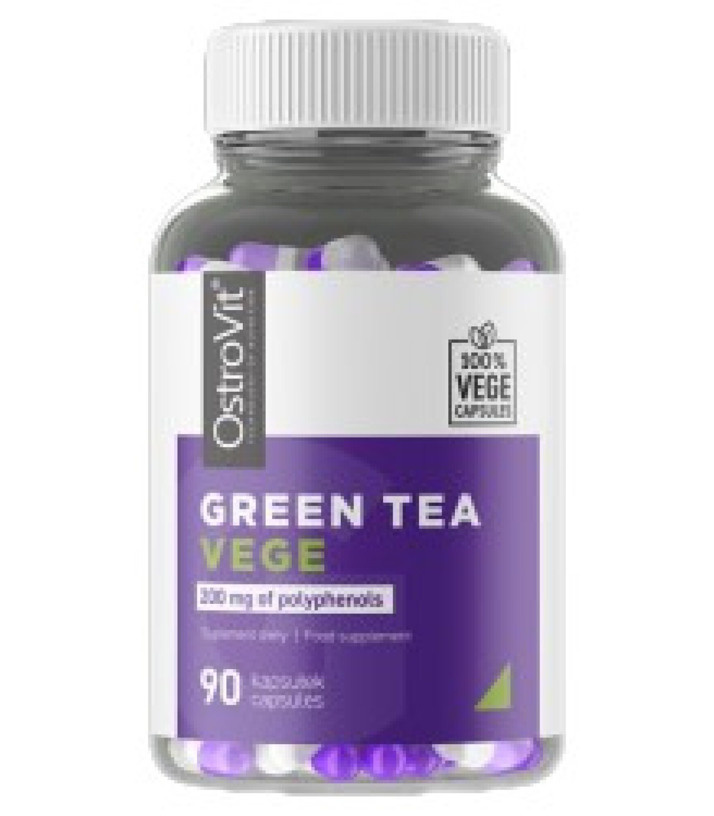 OstroVit - Green Tea 500 mg / Vege / 90caps.