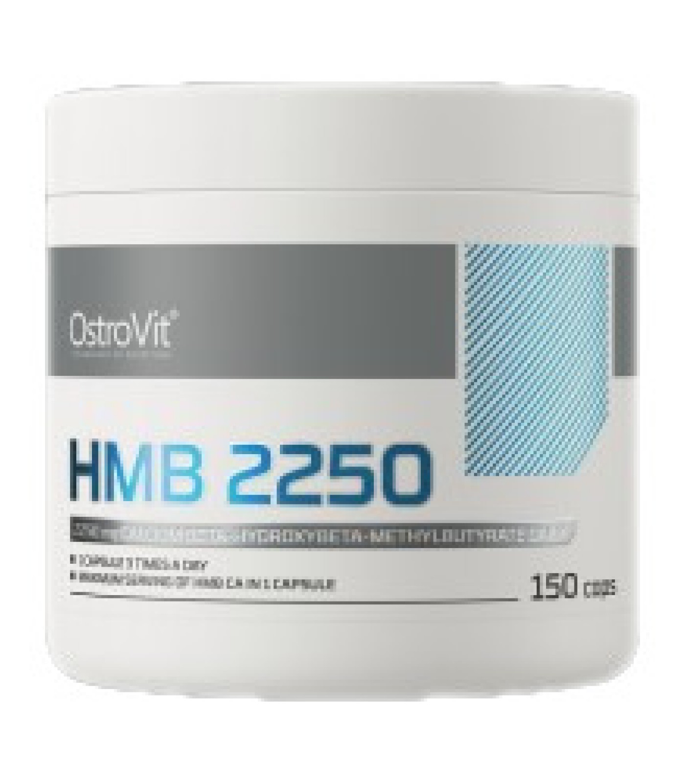 OstroVit - HMB 2250 / 150 капсули, 50 дози