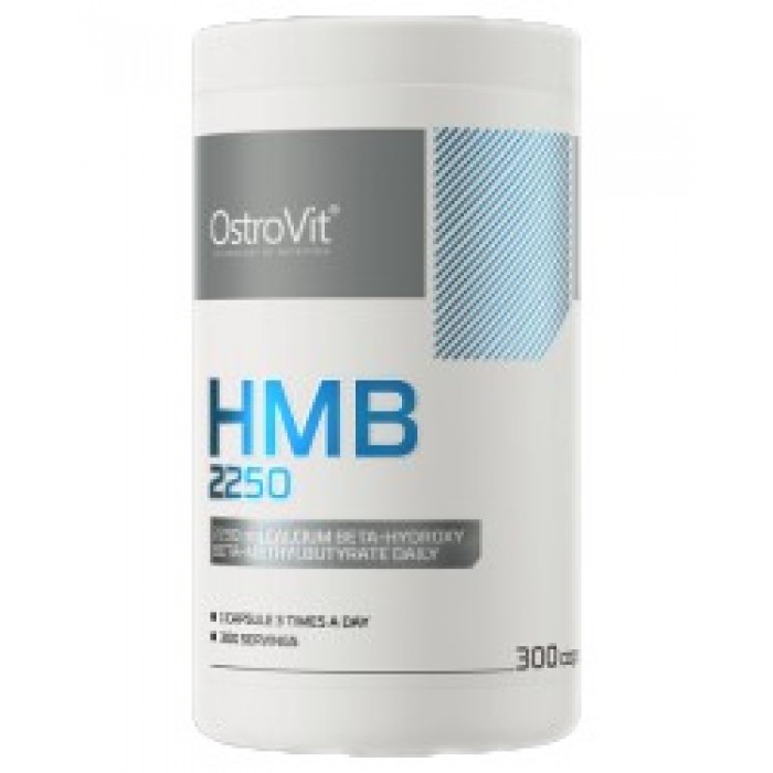 OstroVit - HMB 2250 / 300 капсули, 100 дози