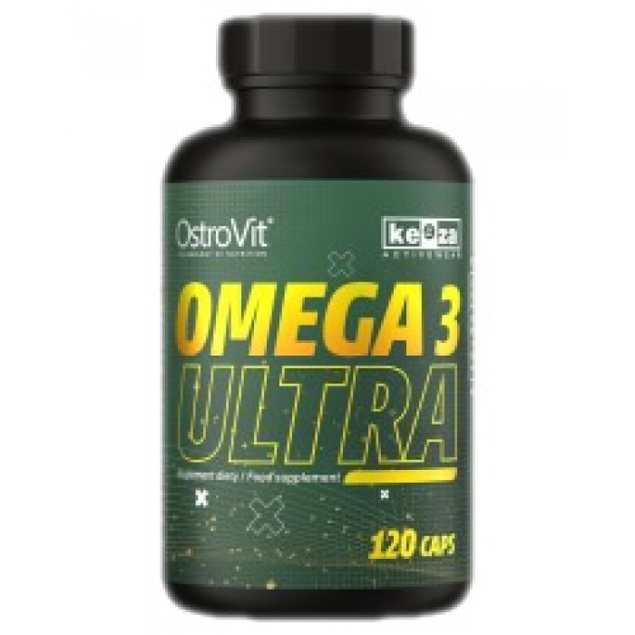 OstroVit - KEEZA Omega 3 Ultra / 120 Гел капсули, 120 дози