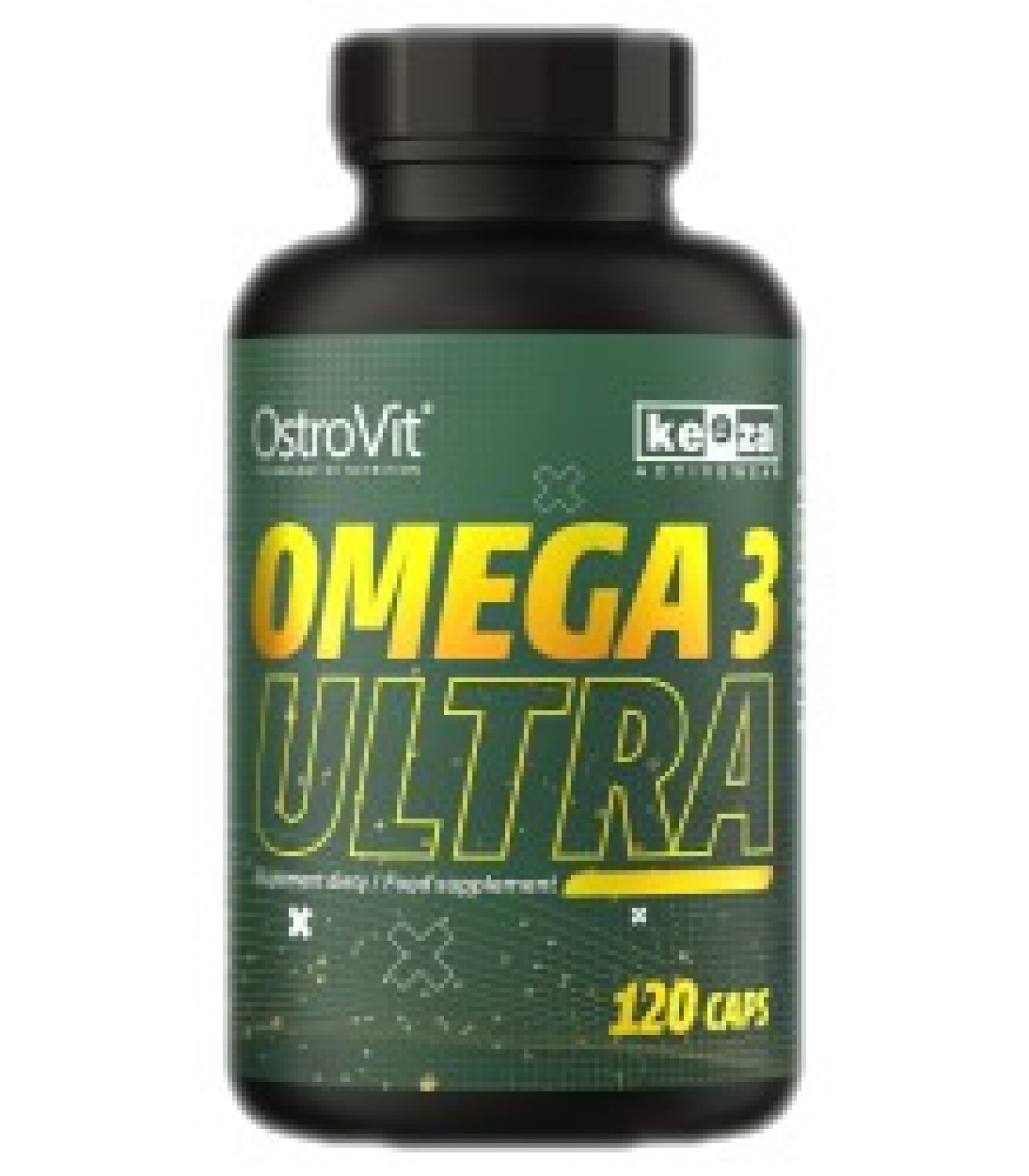 OstroVit - KEEZA Omega 3 Ultra / 120 Гел капсули, 120 дози
