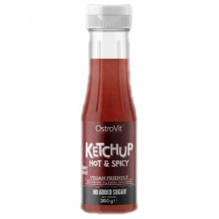 OstroVit - Ketchup - Hot & Spicy | No Added Sugar ~ Vegan Friendly Sauce / 350 мл