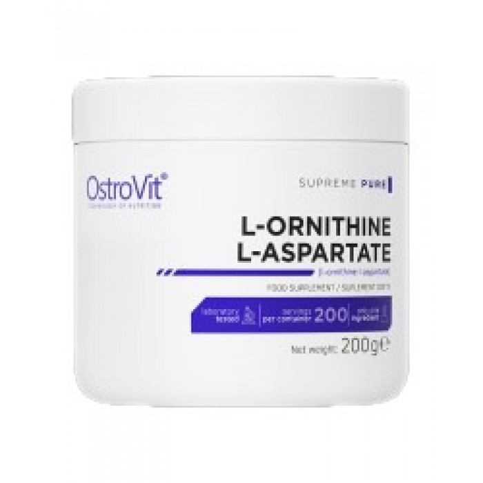 OstroVit - L-Ornithine L-Aspartate Powder / 200 грама, 200 дози