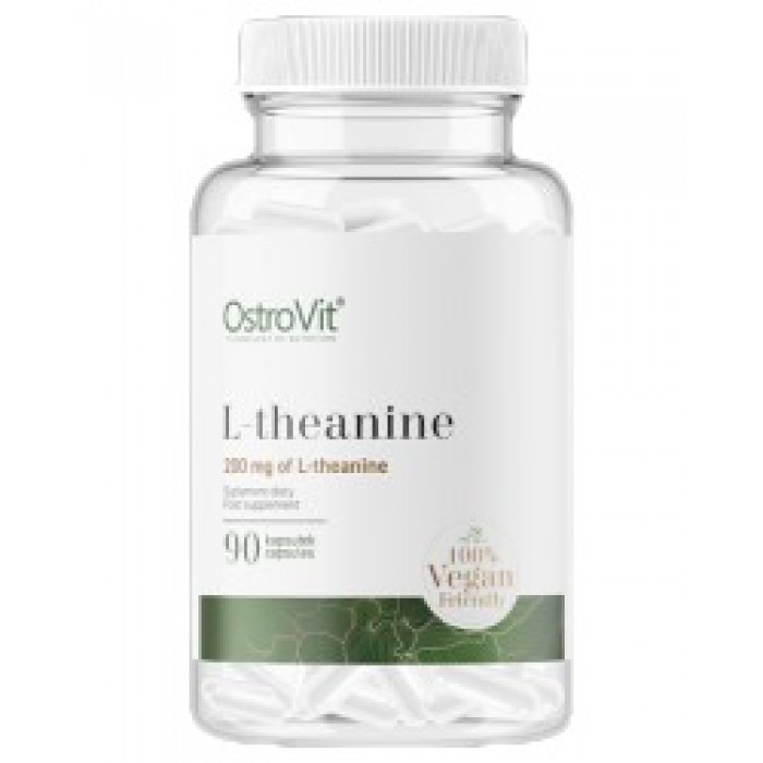 OstroVit - L-Theanine 200 mg | Vege / 90 капсули, 90 дози