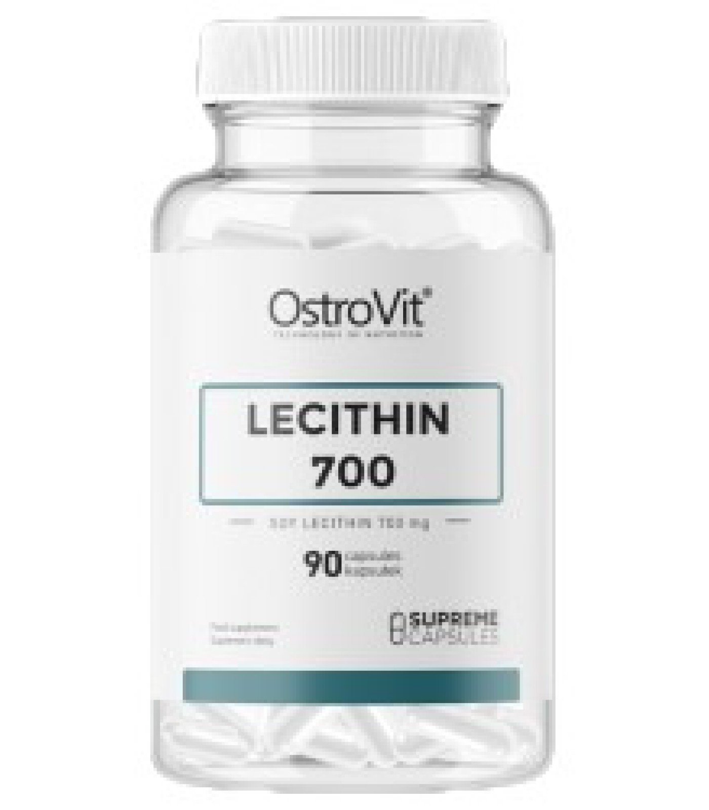 OstroVit - Lecithin 700 mg / 90 капсули, 45 дози