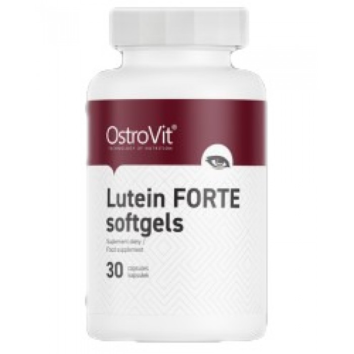 OstroVit - Lutein Forte / with Zeaxanthin / 30 Гел капсули, 30 дози