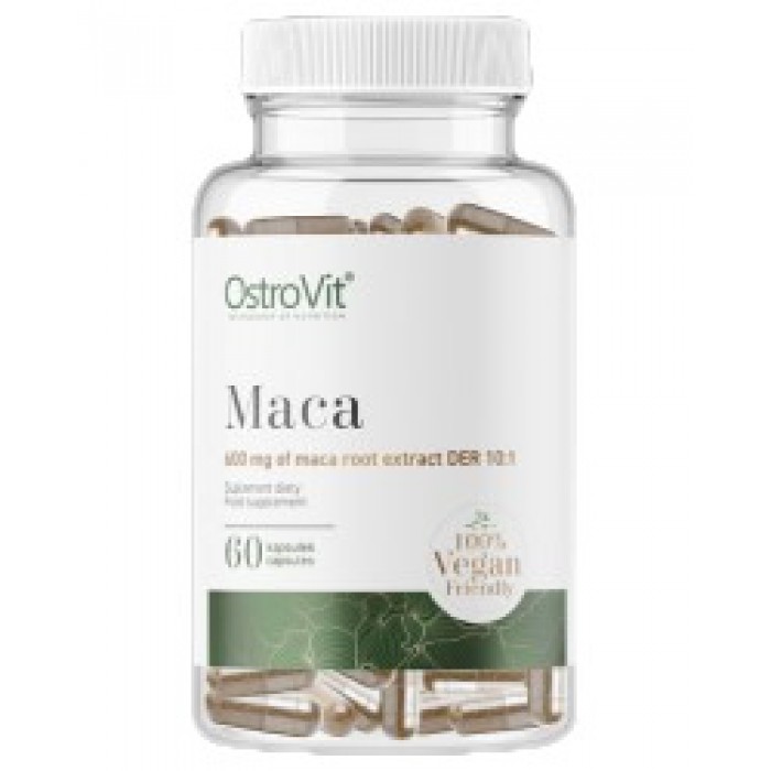 OstroVit - Maca 600 mg / Vege / 60 капсули, 60 дози