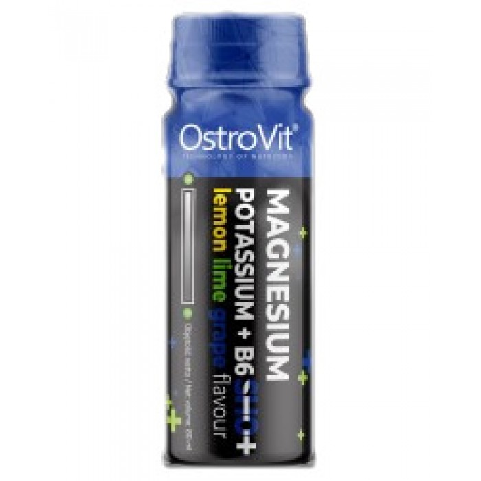 OstroVit - Magnesium Shot / with Potassium + B6 / 80 мл