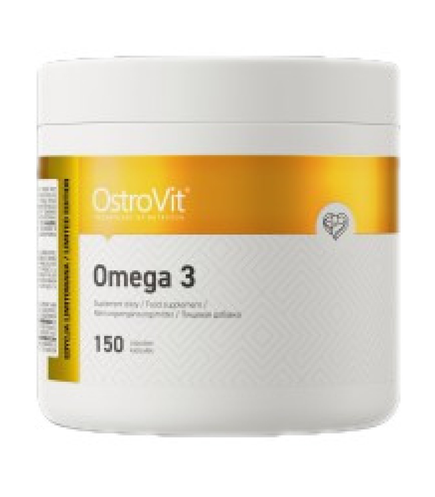 OstroVit - Omega 3 1000 mg / 150 Гел капсули, 150 дози