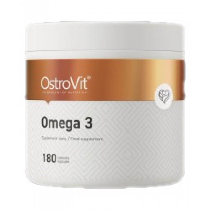 OstroVit - Omega 3 1000 mg / 180 Гел капсули, 180 дози