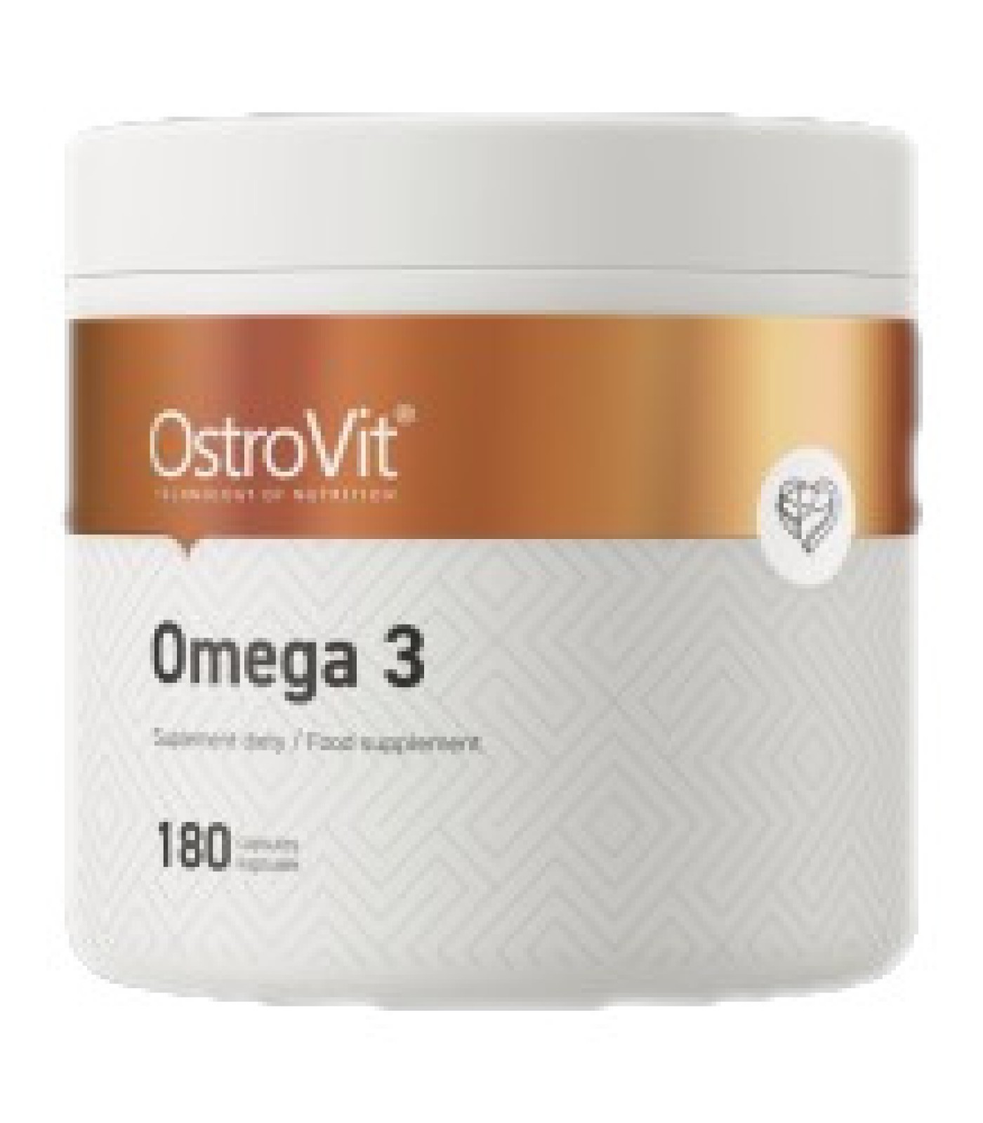 OstroVit - Omega 3 1000 mg / 180 Гел капсули, 180 дози