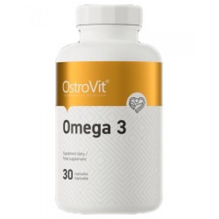 OstroVit - Omega 3 1000 mg / 30 Гел капсули, 30 дози