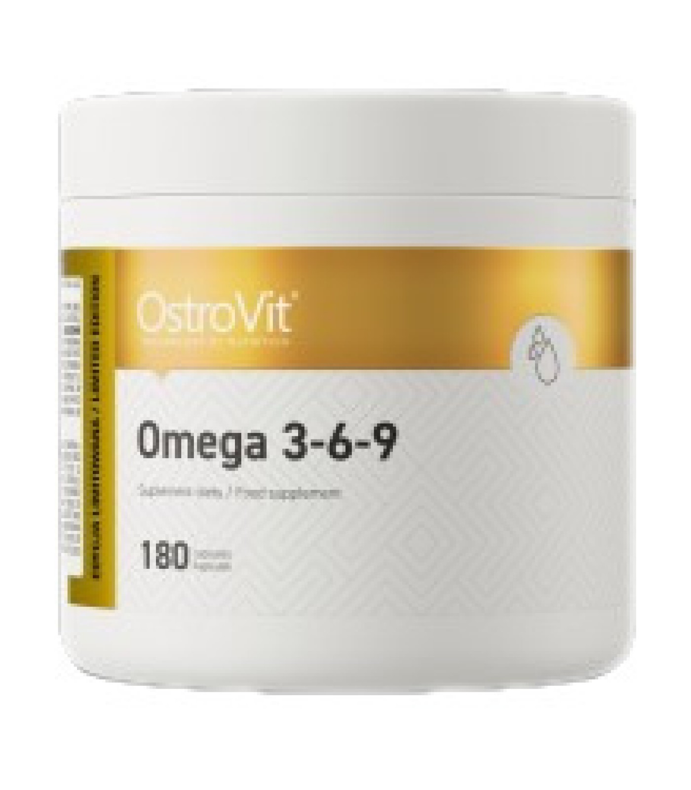 OstroVit - Omega 3-6-9 / 180 Гел капсули, 180 дози
