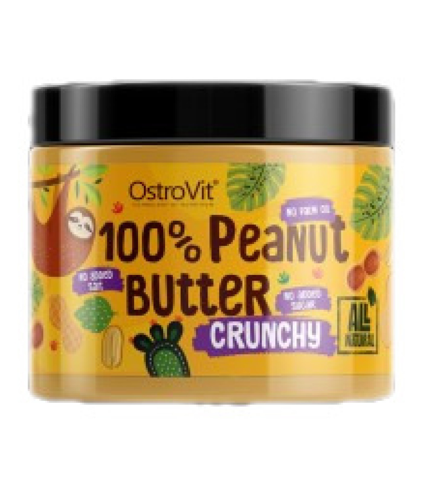 OstroVit - 100% Peanut Butter Crunchy / 500 грама