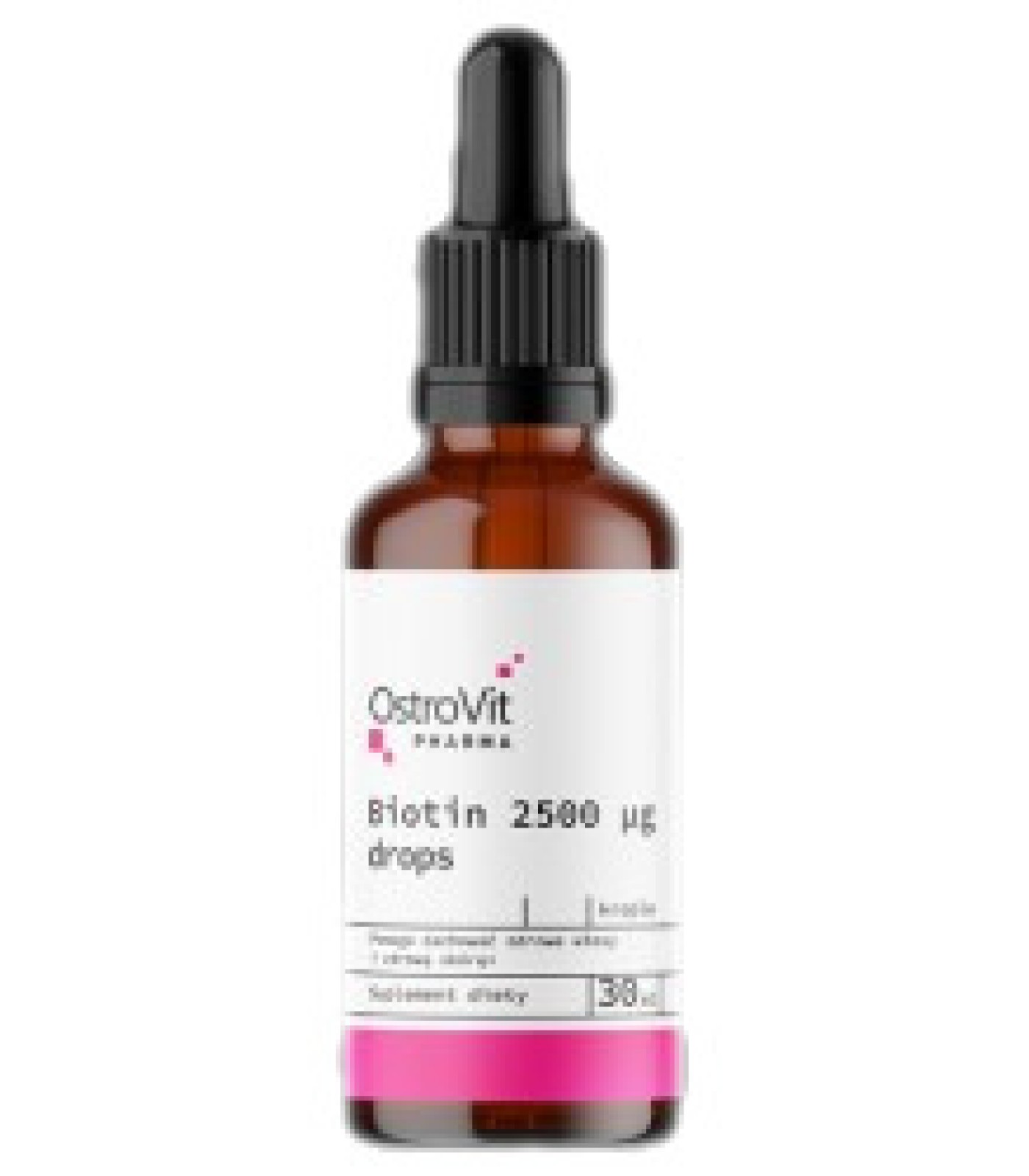 OstroVit - Biotin 2500 mcg Drops / 30 мл, 111 дози