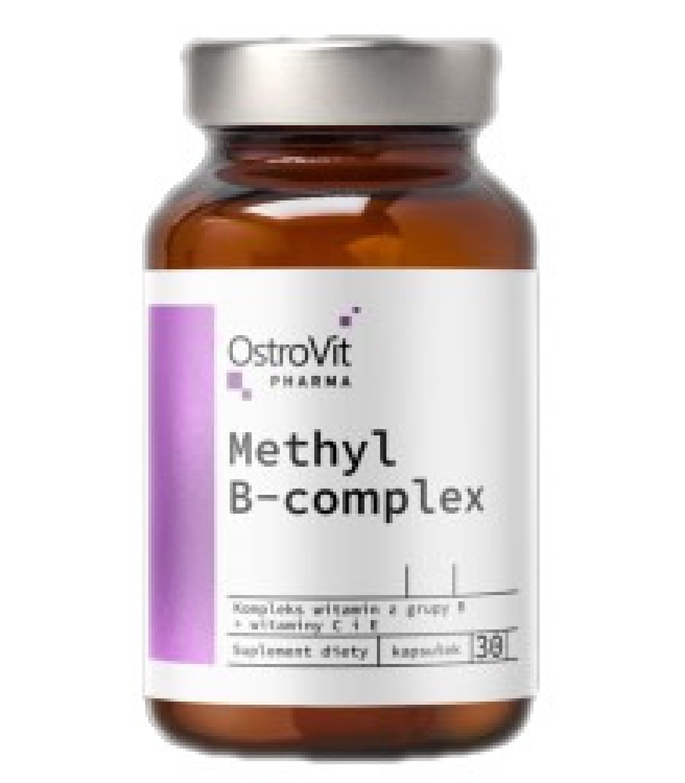OstroVit - Methyl B-Complex / 30 капсули, 30 дози