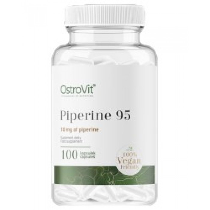 OstroVit - Piperine 95 / Vege / 100 капсули, 100 дози