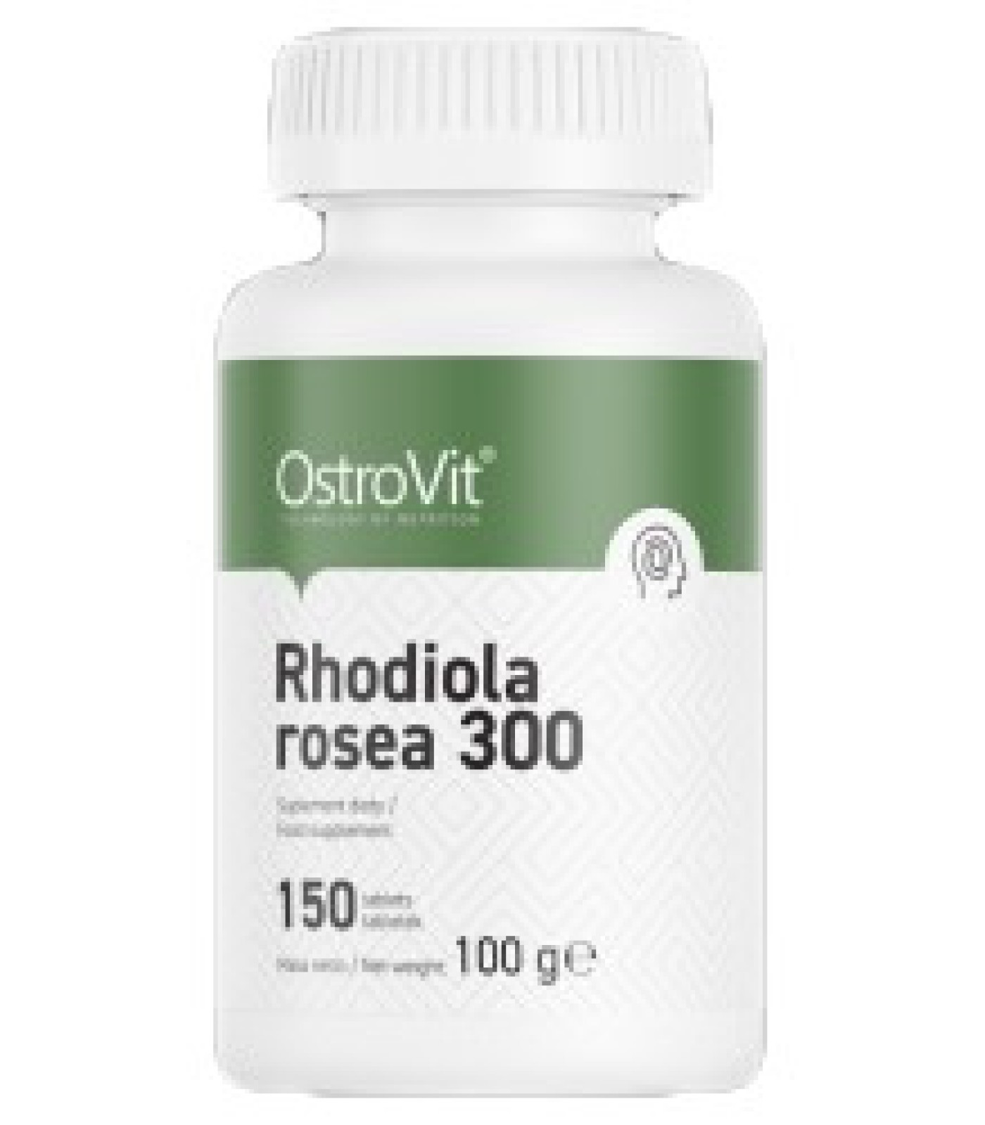 OstroVit - Rhodiola Rosea 300 mg / 150 Таблетки, 150 дози