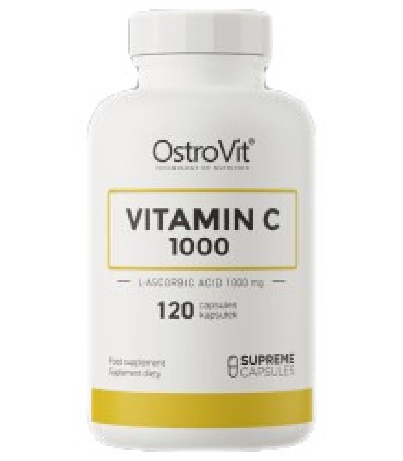 OstroVit - Vitamin C 1000 mg / 120 капсули, 120 дози