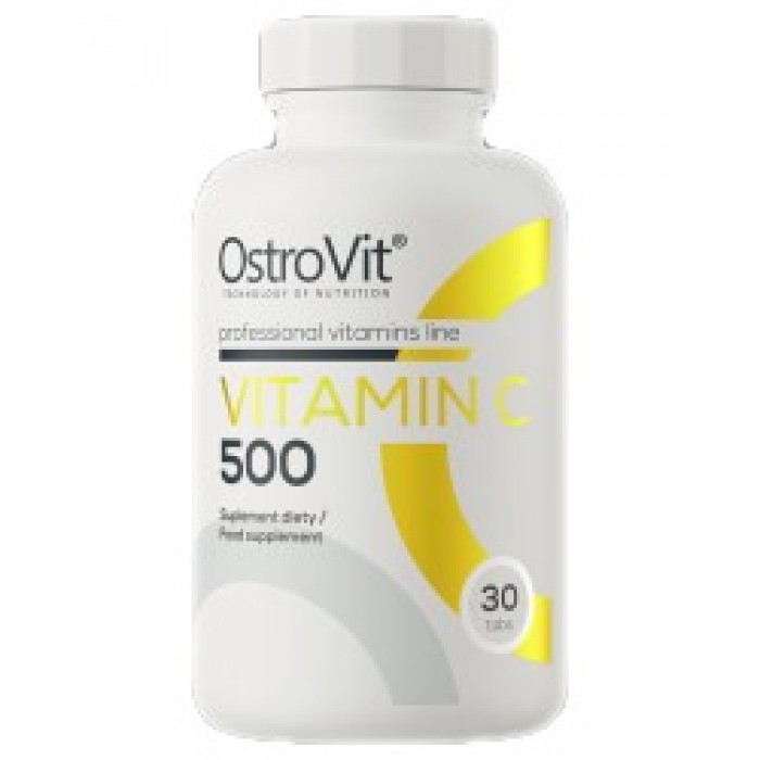 OstroVit - Vitamin C 500 mg / 30 Таблетки, 30 дози