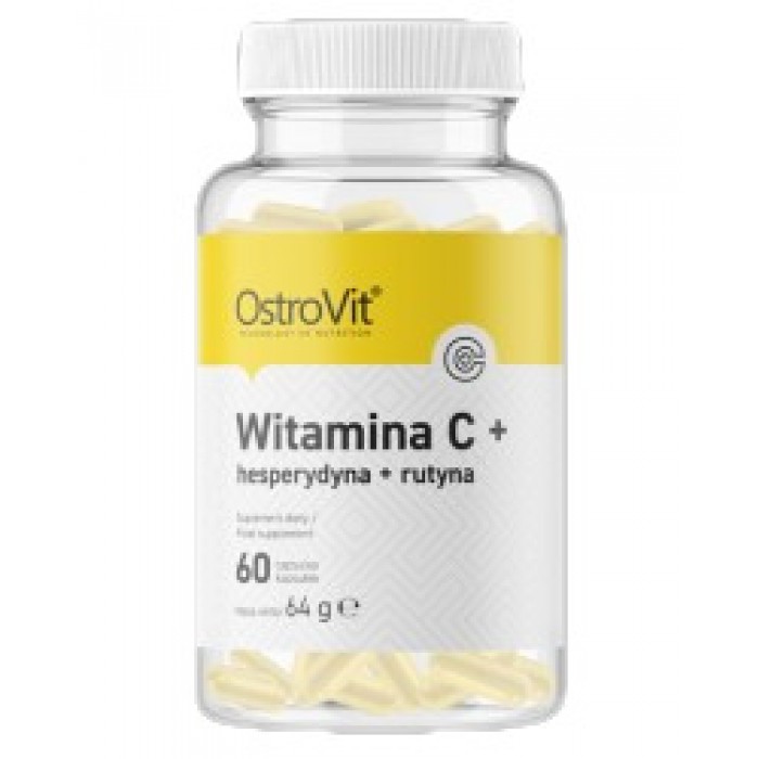 OstroVit - Vitamin C + Hesperidin + Rutin / 60 капсули, 60 дози