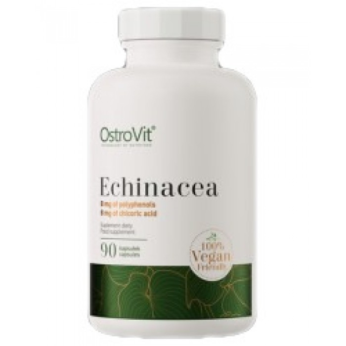 OstroVit - Echinacea 400 mg / Vege / 90 капсули, 90 дози