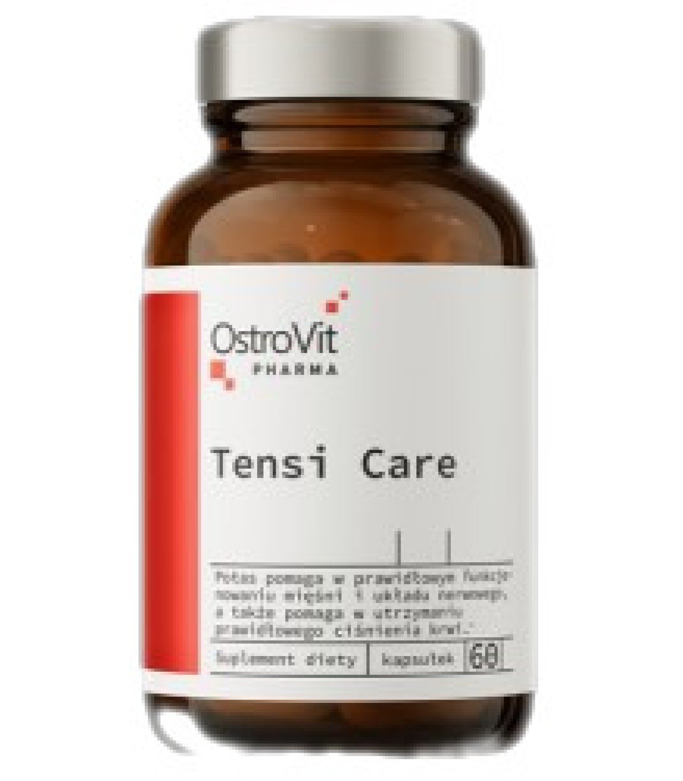 OstroVit - Tensi Care | Blood Pressure Support / 60 капсули, 20 дози